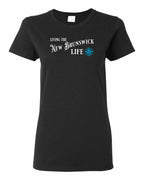 Living the NB Life blue Women's Tee