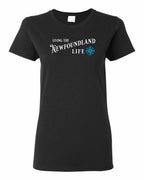 Living the NFLD Life blue Women's Tee