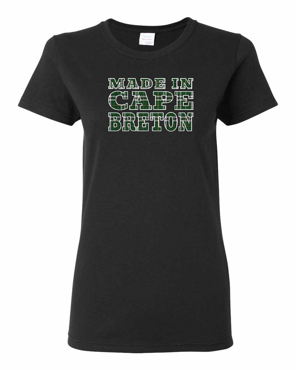 Made In Cape Breton Tartan Full Women's Tee