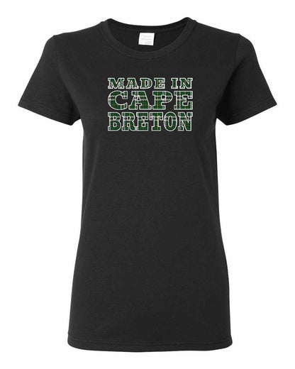 Made In Cape Breton Tartan Full Women's Tee