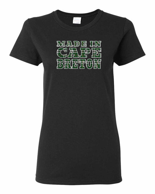 Made In Cape Breton Tartan Full Women's Tee