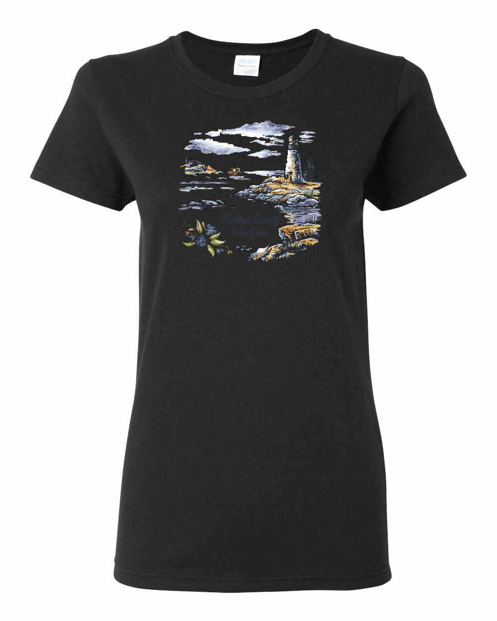 Maritime Serenity Nova Scotia Full womens-tee