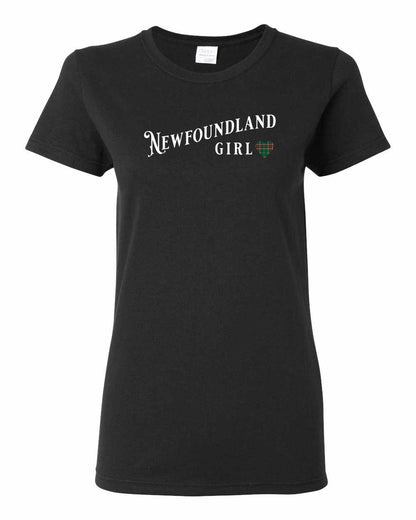 Newfoundland Girl Tartan Full Women's Tee