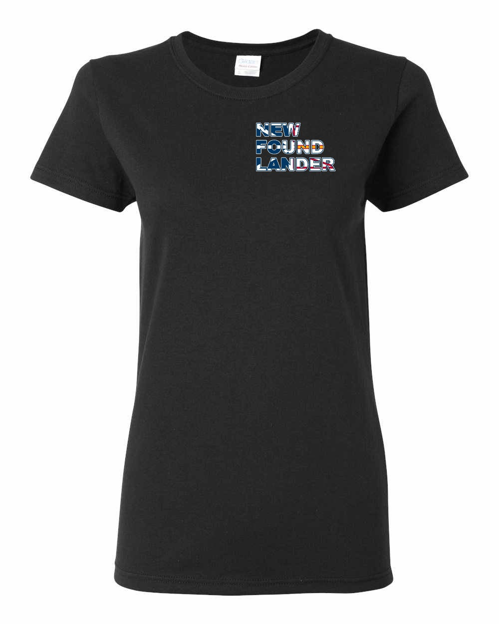 New Found Lander Left Chest and Back Women's Tee