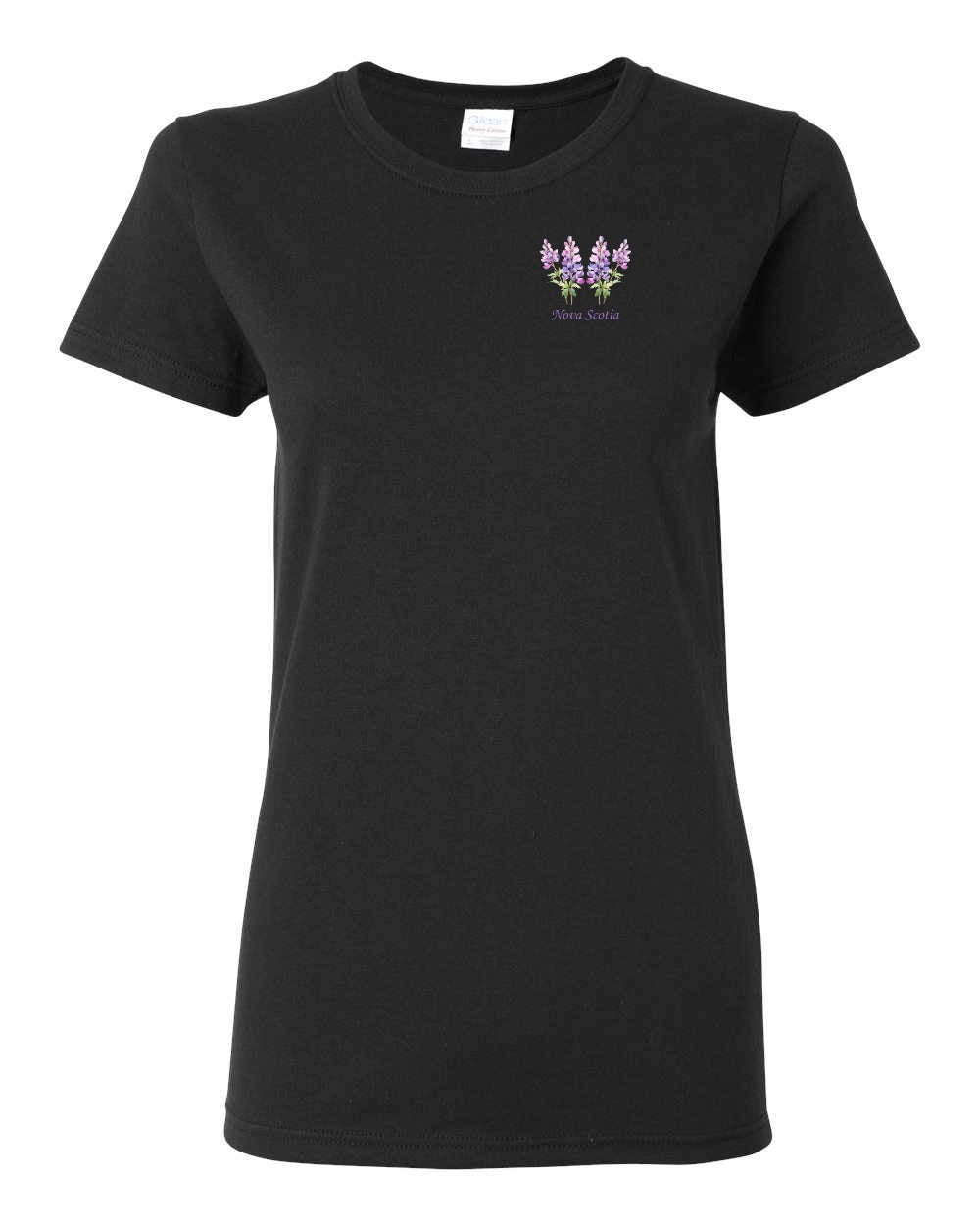 Nova Scotia Lupins Left Chest womens-tee