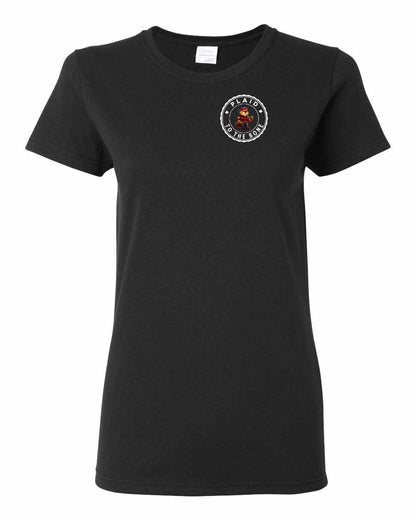 Plaid to the Bone Left Chest Women's Tee