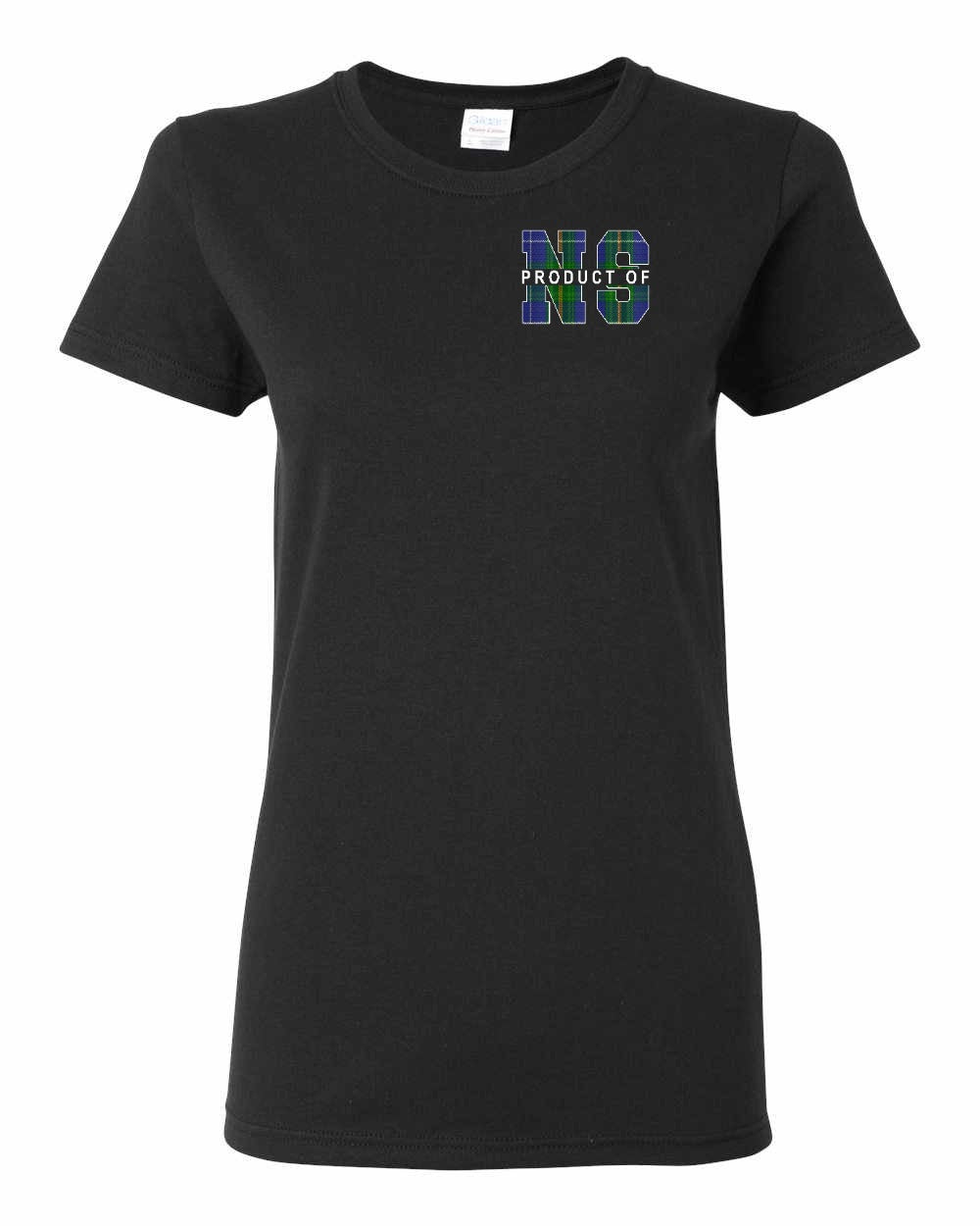 Product of NS Left Chest and Back womens-tee