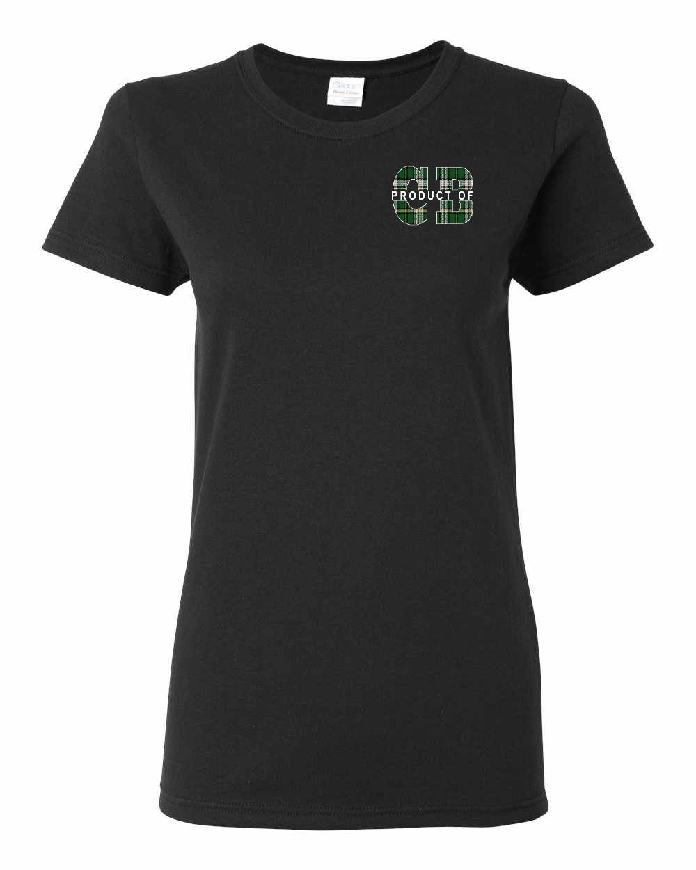 Product of CB Left Chest and Back Women's Tee