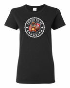 Proud to be Canadian Beaver Women's Tee - Gildan Canada (sewn Internationally)