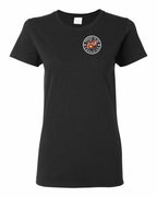 Proud to be Canadian Beaver Left Chest Women's Tee - Gildan Canada (sewn Internationally)