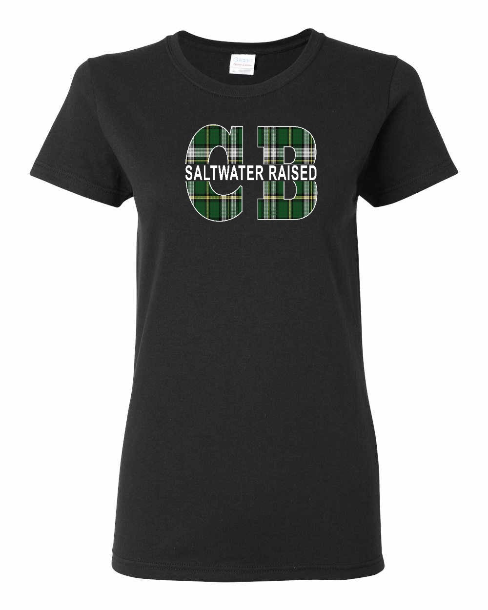 Saltwater Raised CB Full Women's Tee Printed NOT STITCHED