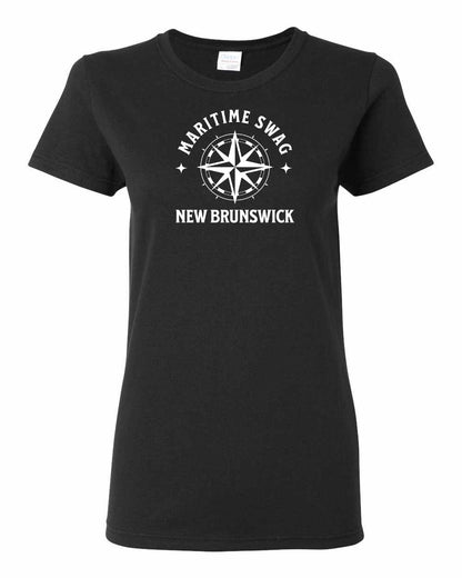 Maritime Swag New Brunswick Compass Full Women's Tee