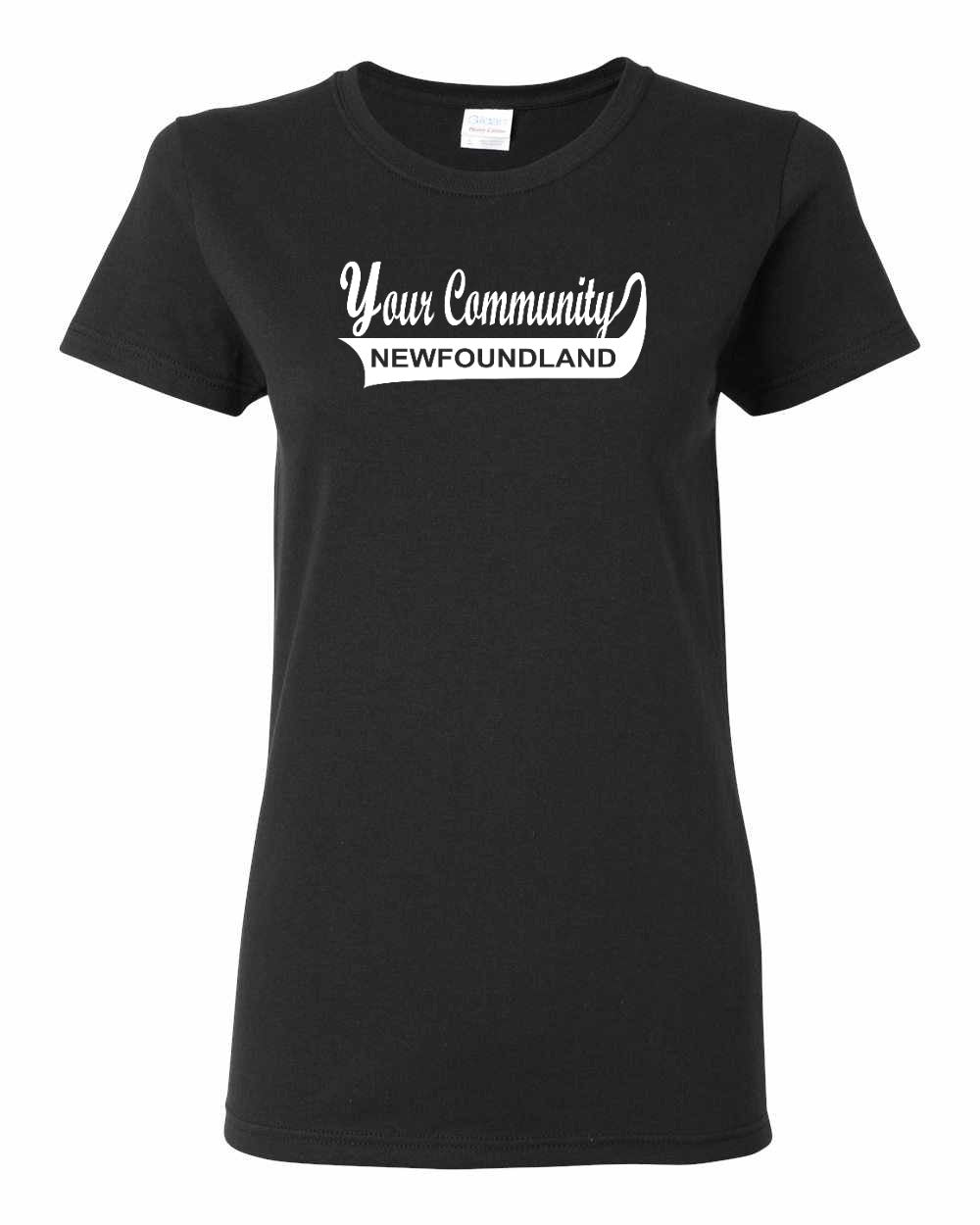 Custom Your Community Swoop (Newfoundland) Full Women's Tee
