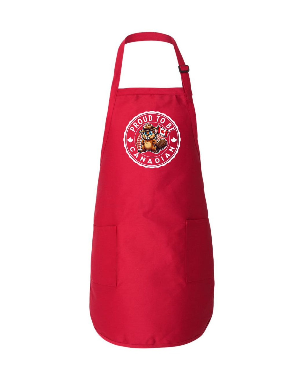 Proud to be Canadian Beaver Apron