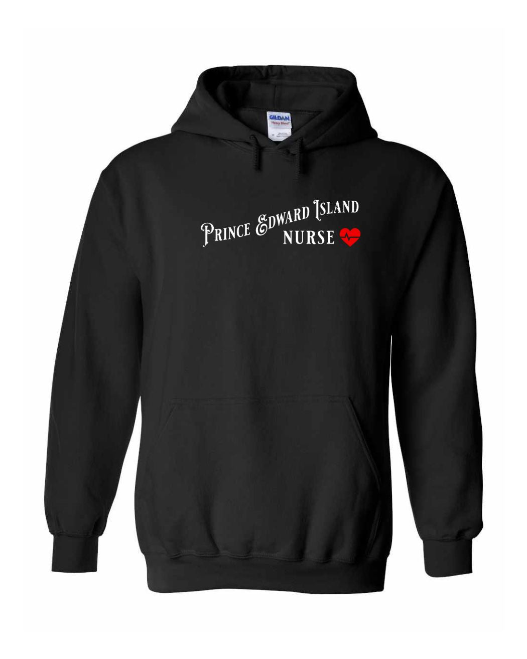 Prince Edward Island Nurse Full Front Pullover Hoodie