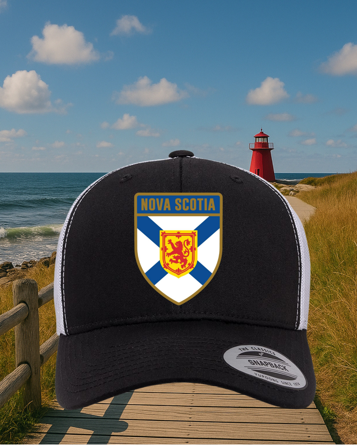 NS Shield Retro Trucker Hat