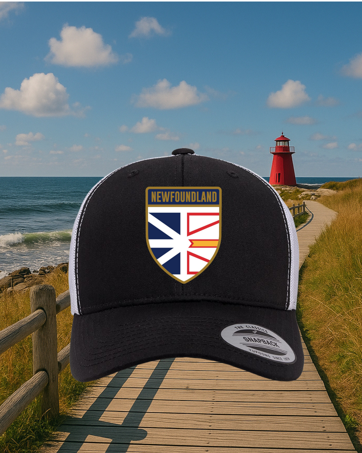 Newfoundland Shield Retro Trucker Hat
