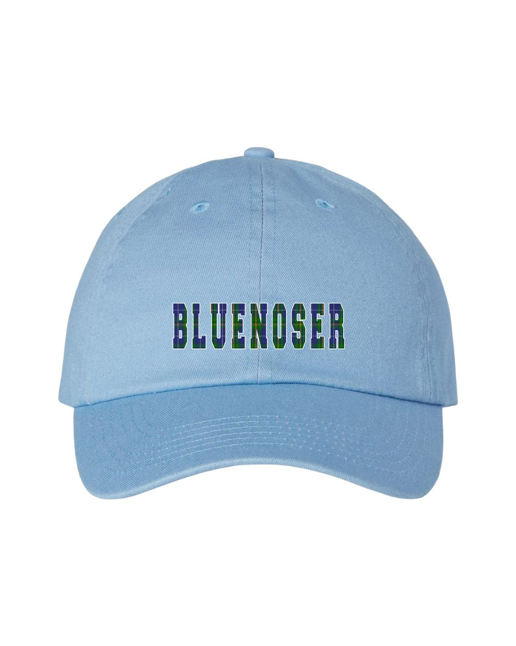 Bluenoser Tartan Lettering Hat