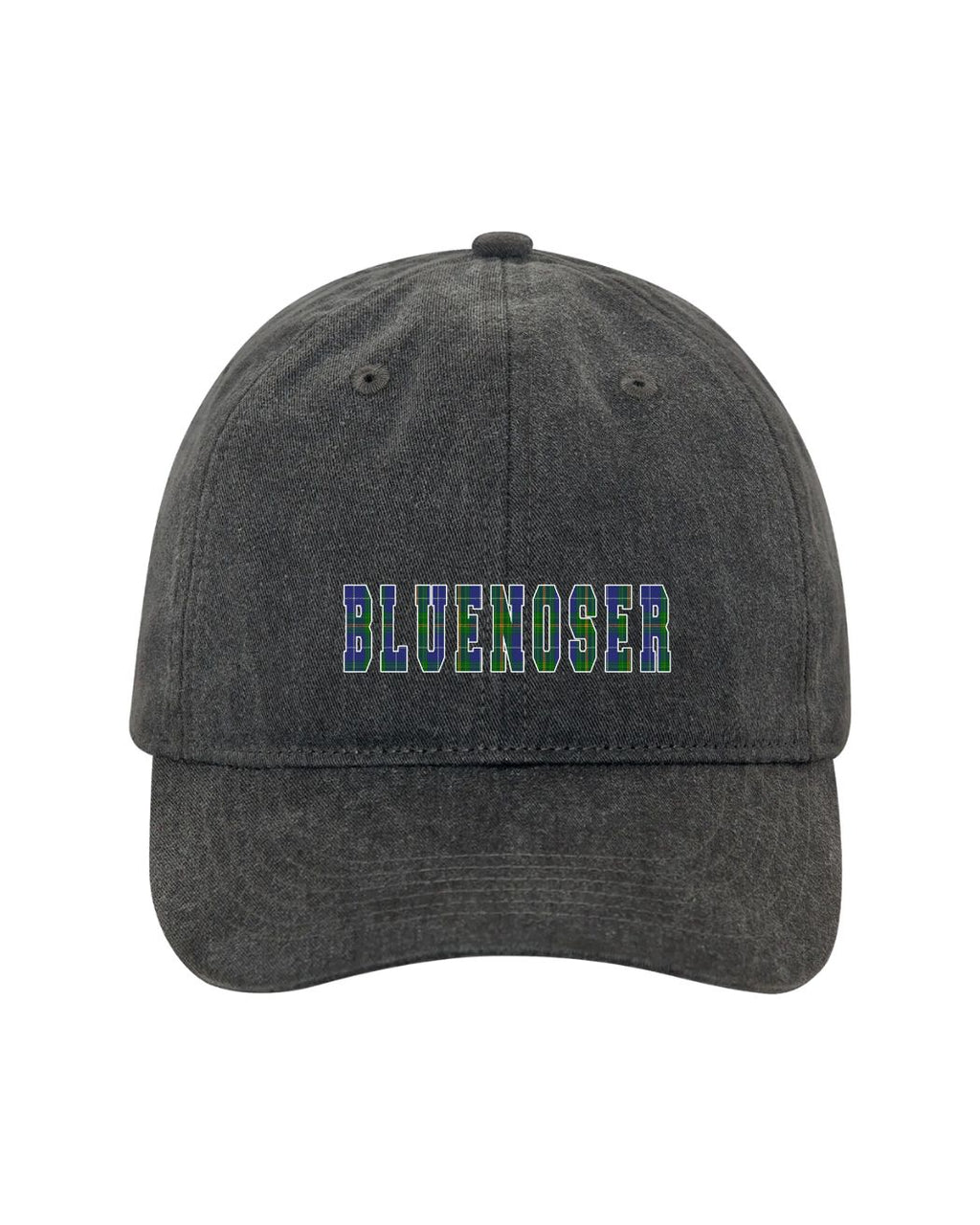 Bluenoser Tartan Lettering Hat