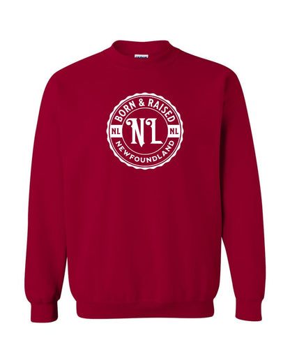 Born & Raised Newfoundland Full Crewneck Sweatshirt