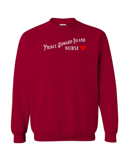 Prince Edward Island Nurse Full Front Sweatshirt