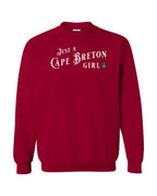 Just a CB Girl Tartan Crewneck Sweatshirt - Unisex