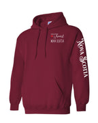 A piece of my Heart NS ( Red Heart ) Left Chest and Sleeve Pullover Hoodie - Unisex
