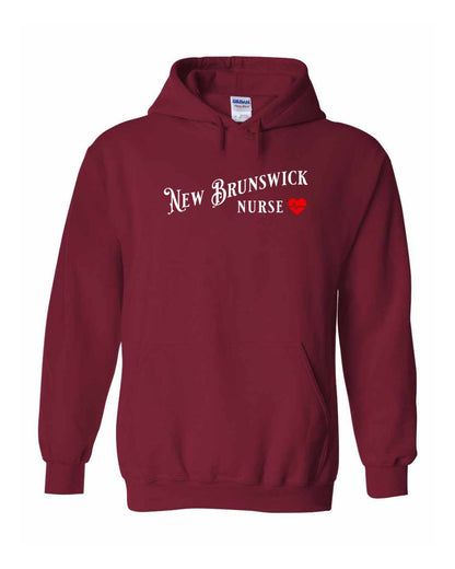 New Brunswick Nurse Full Front Pullover Hoodie