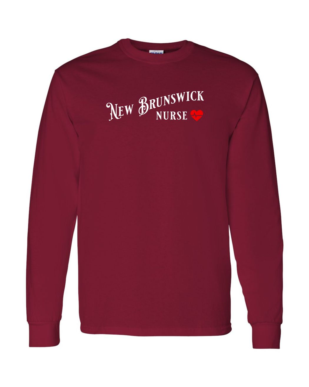 New Brunswick Nurse Left Full Front Long Sleeve