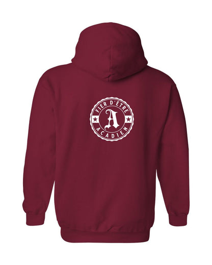 Fier D'etre Left Chest And Back Hoodie