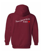 PEI Nurse Left Chest and Back Pullover Hoodie - Unisex