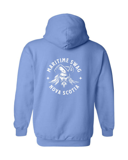Swag Pirate Hoodie Nova Scotia Left Chest and Back