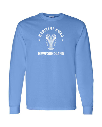 Maritime Swag Newfoundland Mandala white Lobster Full Long Sleeve