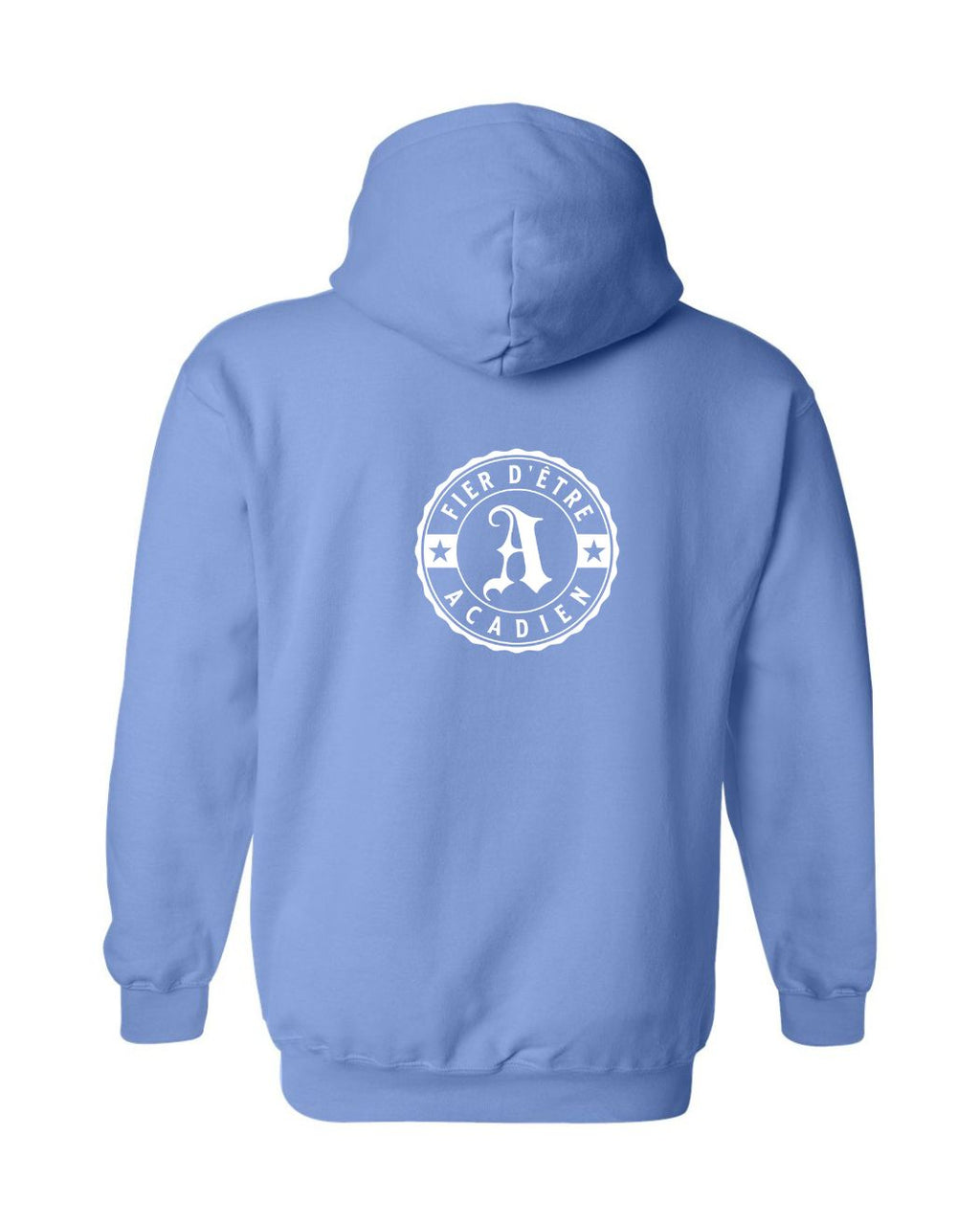 Fier D'etre Left Chest And Back Pullover Hoodie - Unisex