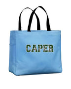 Caper Tartan Tote Bag