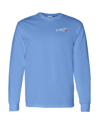 New Brunswick Nurse Left Chest and Back Long Sleeve