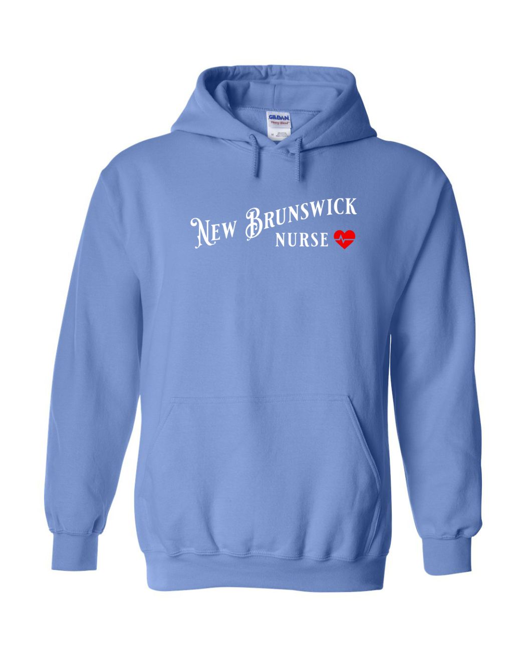 New Brunswick Nurse Full Front Pullover Hoodie