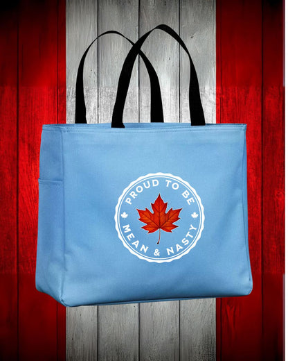 proud to be Mean and Nasty Leaf Tote Bag
