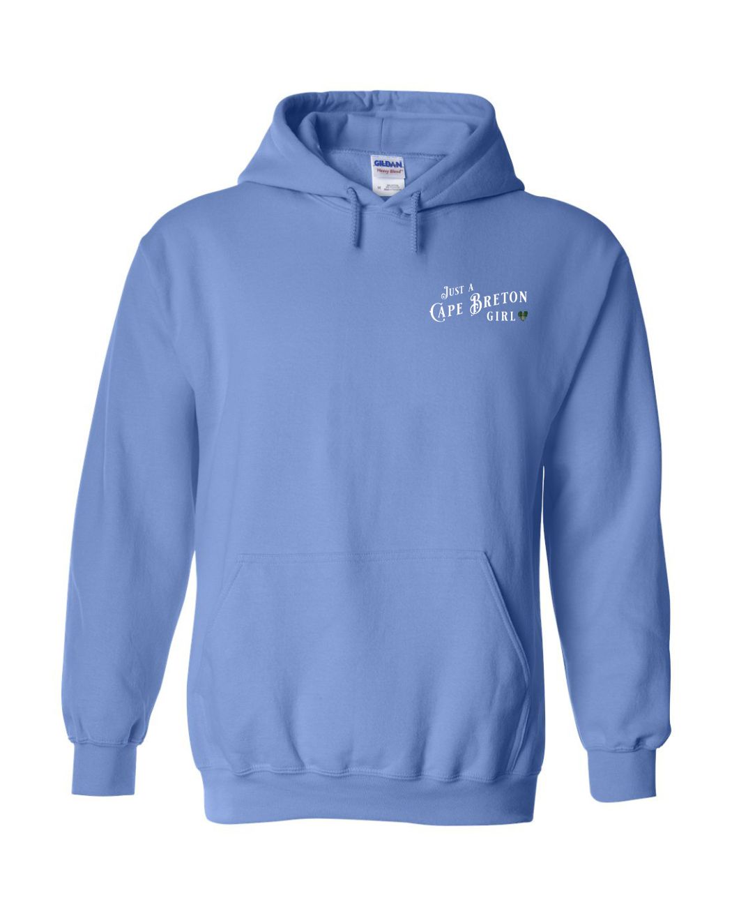 Just a CB Girl Tartan Left Chest Pullover Hoodie - Unisex