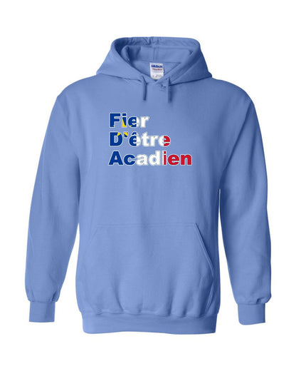 Fier D'etre Acadien Hoodie