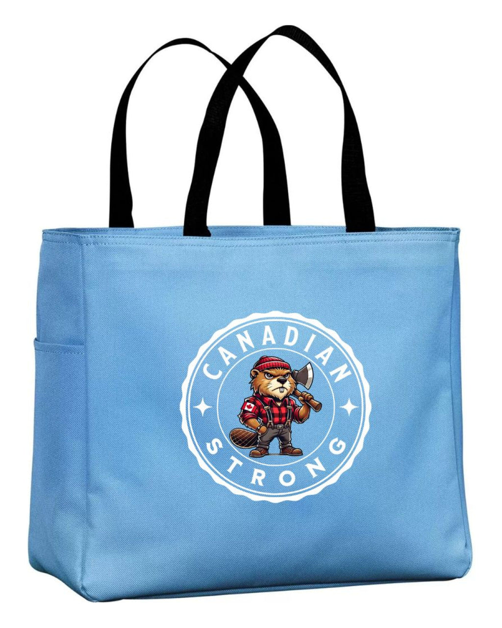 Canadian Strong Beaver Tote Bag