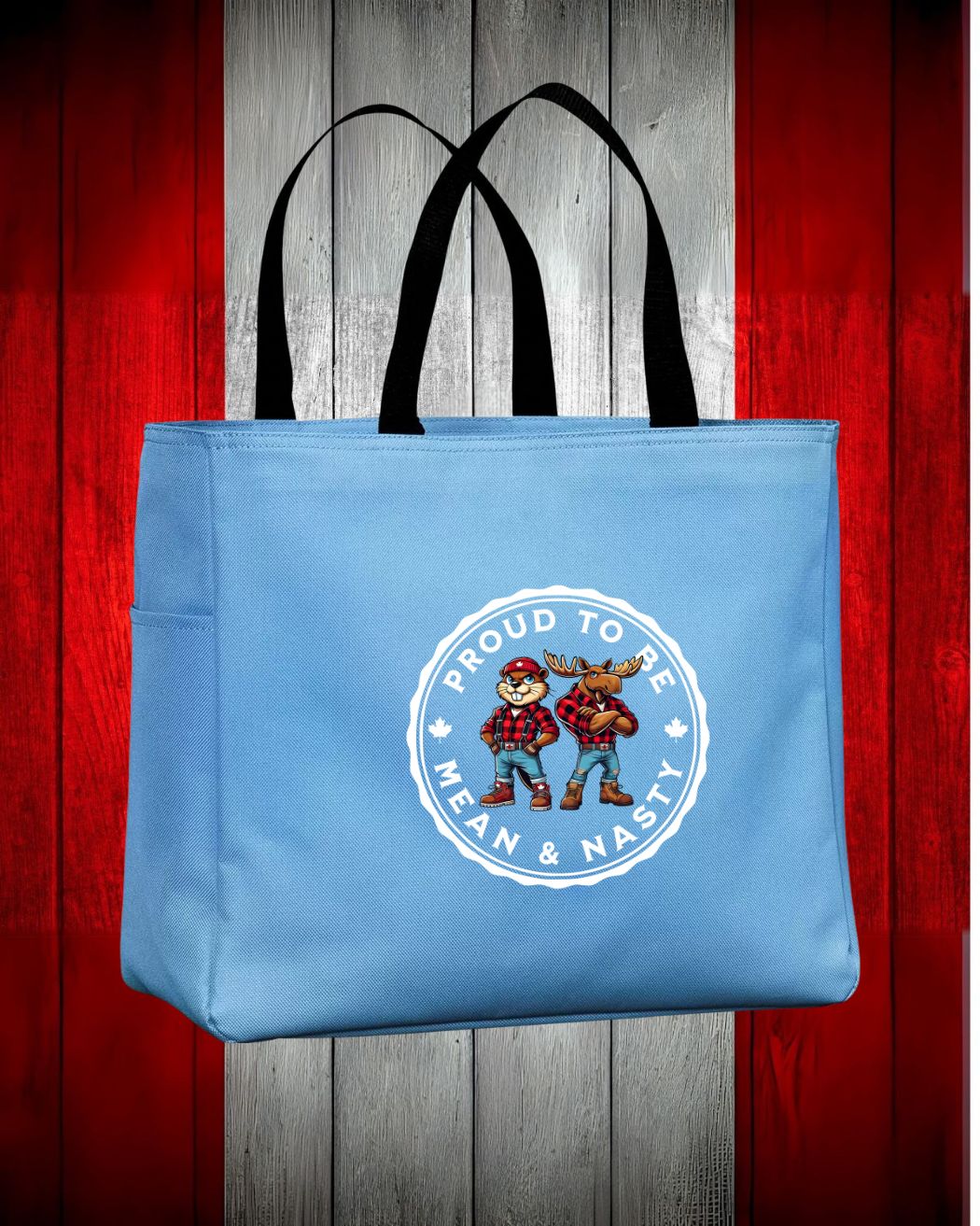 proud to be Mean and Nasty Tote bag