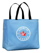 Elbows Up Leaf Tote Bag