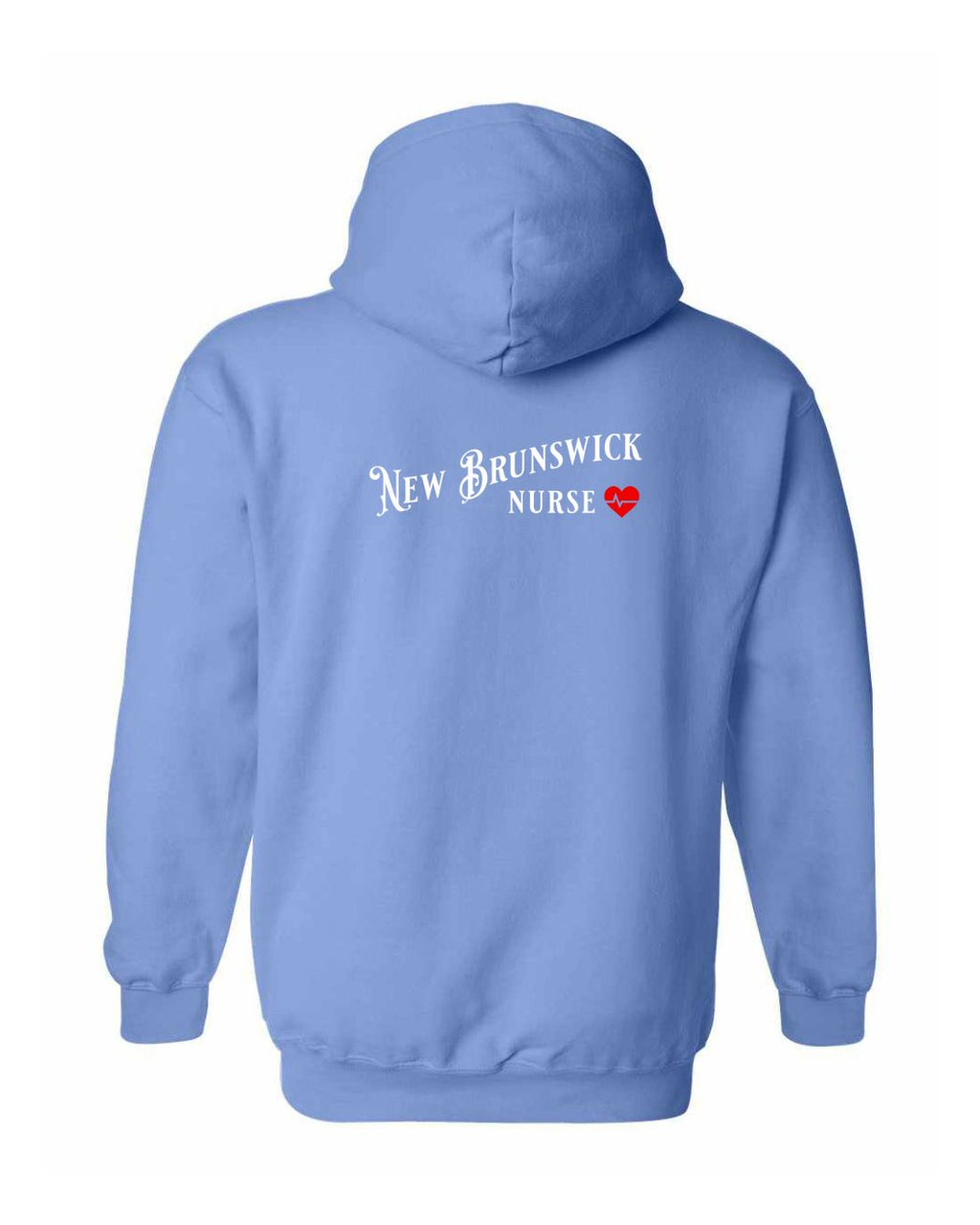 NB Nurse Left Chest and Back Pullover Hoodie - Unisex
