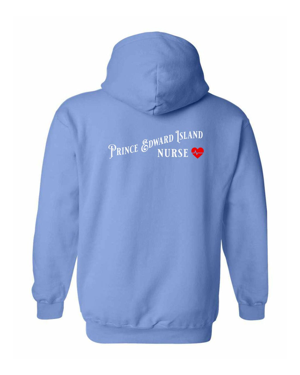 PEI Nurse Left Chest and Back Pullover Hoodie - Unisex