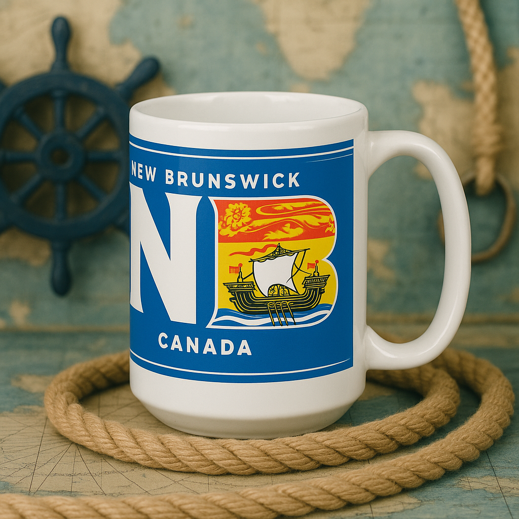 New Brunswick NB Flag Mug