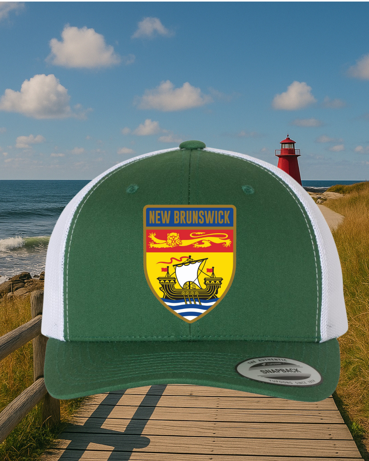 NB Shield Retro Trucker Hat