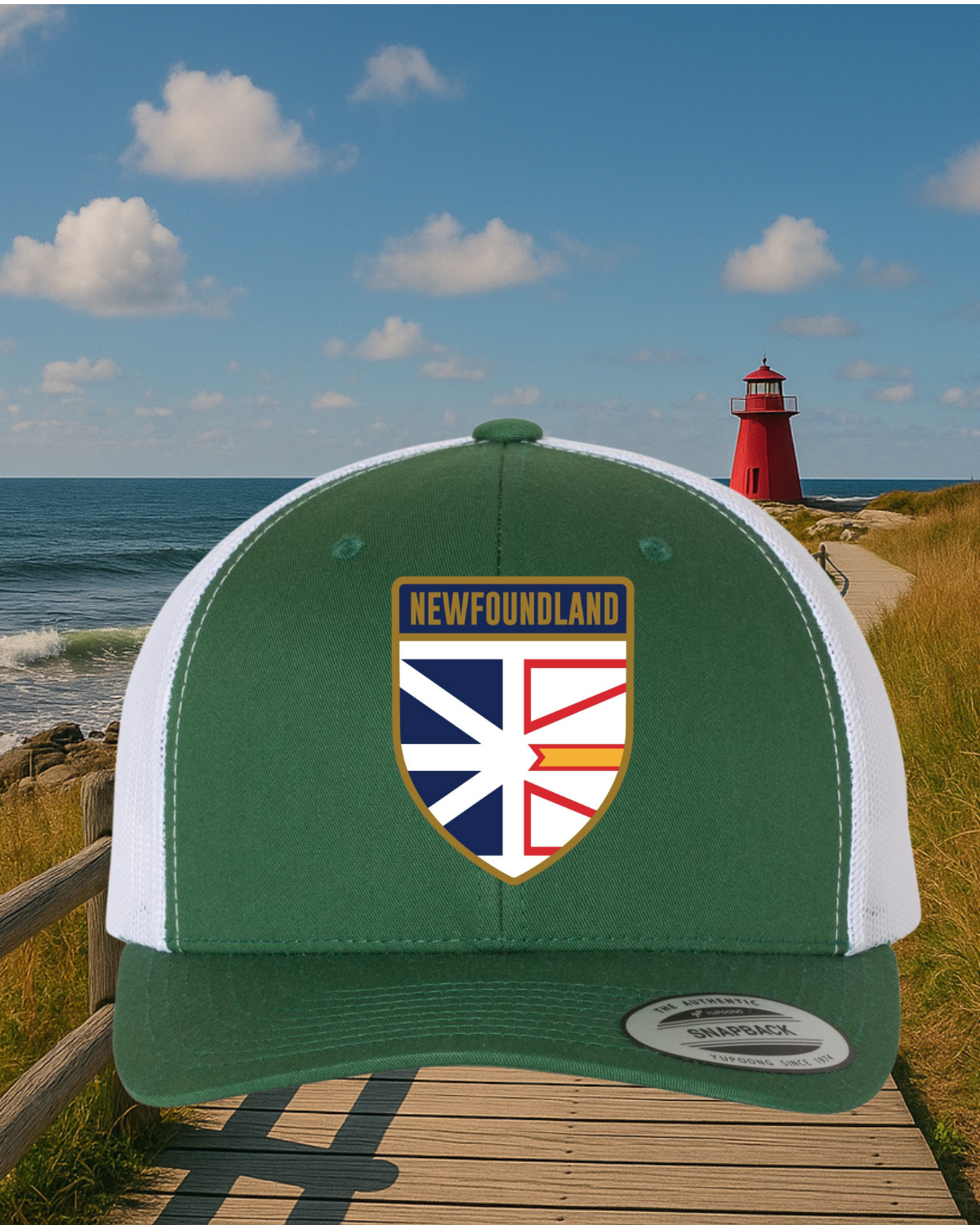 Newfoundland Shield Retro Trucker Hat