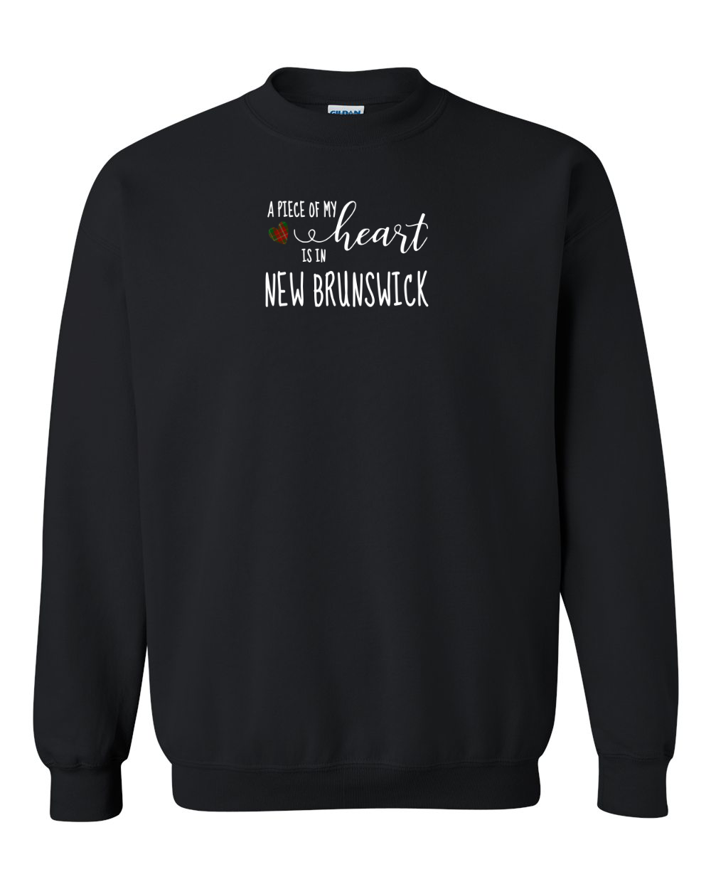 A piece of my Heart Tartan NB Crewneck Sweatshirt - Unisex