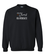 A piece of my Heart Tartan NB Crewneck Sweatshirt - Unisex